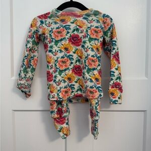 Vibrant Floral Kids Pajama Set